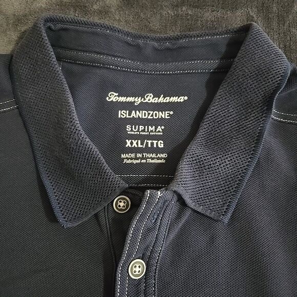 Tommy Bahama x Cal Berkeley Golden Bears Golf Polo Supima Cotton Shirt - 2XL XXL - Picture 4 of 10